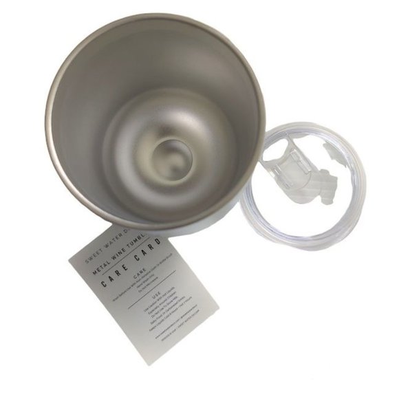 NWOT - Sweet Water Decor Because Life Wine Tumbler - Picture 5 of 7